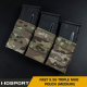 FAST Type Triple 5.56 Magazine Pouch  (Medium) - MC