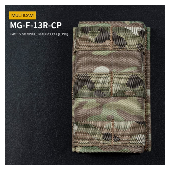 FAST type Single MOLLE sumka na 5.56 zásobníky M4/M16, dlouhá - MC