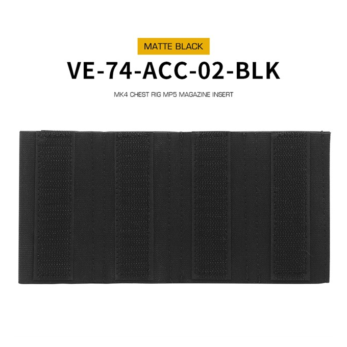Insert MK4 na 4x samopalové zásobníky MP5 - černý
