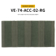 WoSporT insert sumka MK4 na 4 zásobníky 9mm / SMG – Ranger Green