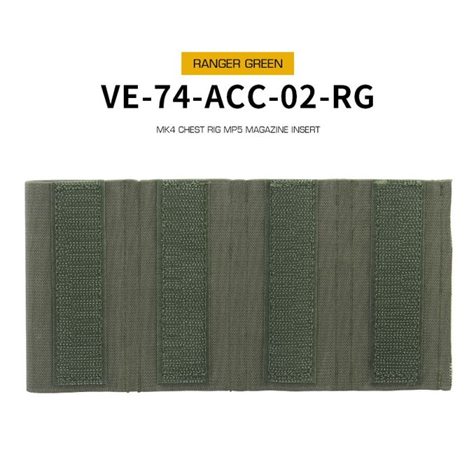 WoSporT insert sumka MK4 na 4 zásobníky 9mm / SMG – Ranger Green