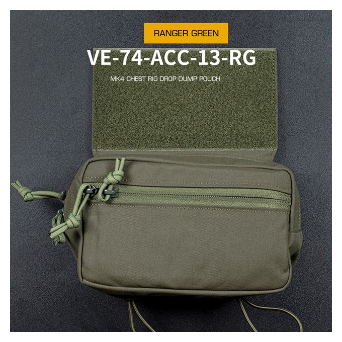 Břišní sumka MK4 pro Chest rigy - Ranger Green