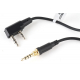 Headset FBI Style pro Kenwood - 2pin