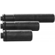 Novritsch modulárny tlmič V1 (225-105x36 mm) - Čierna