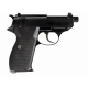 P38 shorty a tlumič s integrovanou hlavní, blowback, černá