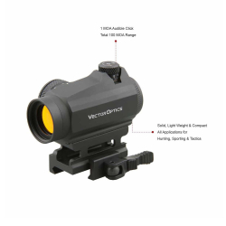 Red Dot Vector Maverick 1x22, Gen II, QD mount - BLACK