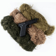 Maskovací sada Burlap Camo Set
