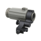 VO předsádka MAVERICK-III 3x22 Magnifier - Písková