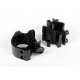Mount on barrel for flashlight