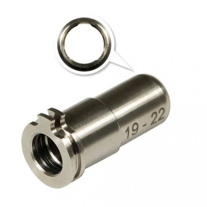 MAXX CNC titanová nastavitelná tryska 19mm - 22mm