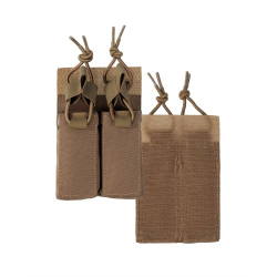 Sumka na 2 pistolové zásobníky s uchycením na suchý zip - Coyote