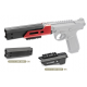 Action Army CNC hliníkové M-LOK předpažbí pro AAP-01 - Černá