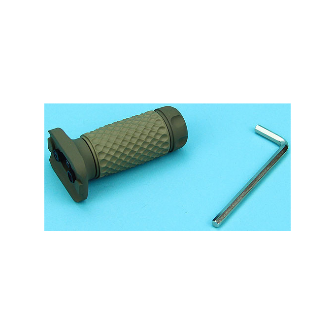 Keymod Rubber taktická rukojeť krátká, písková