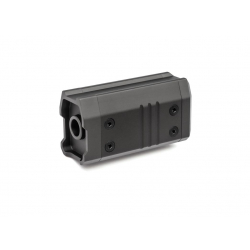 Action Army CNC Barrel Extension AAP01 / AAP-01C (70 mm) - Černá