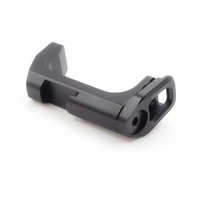 Action Army CNC predĺžený záchyt zásobníka pre AAP-01 - Čierna