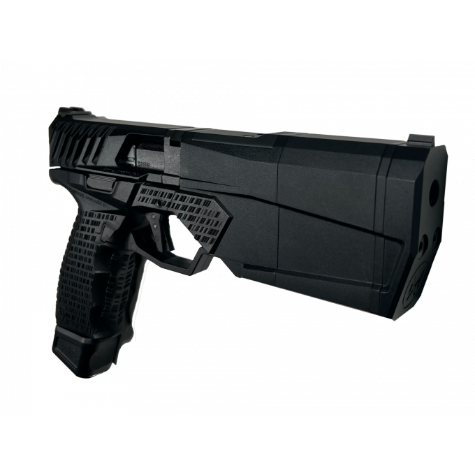 Krytac SilencerCo Maxim 9 GBB - blowback - Černá