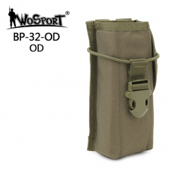 WoSporT MBITR MOLLE Radio Pouch – Green | ANAREUS