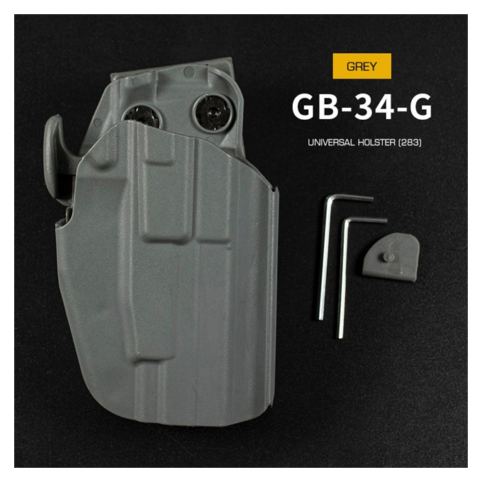 WST univerzální pouzdro GB-34 pro Compact pistole, pro praváky - Šedá
