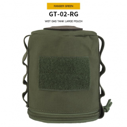 Pouzdro/Obal na plynovou kartuši, velký - Ranger Green
