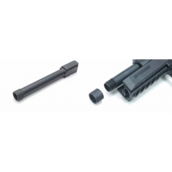 Vnější hlaveň se závitem pro ASG CZ P-09