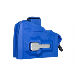 CTM HPA AAP-01 / G-Series adaptér na zásobníky AEG M4 - Modrá / strieborná