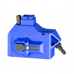CTM HPA Hi-Capa adaptér na zásobníky AEG M4 - Modrá / stříbrná