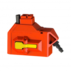 HPA Adaptér pro Hi-Capa na zásobníky M4 - červený/zlatý