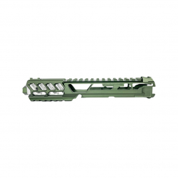 CTM FUKU-2 CNC Upper Set V2 pre AAP-01, CUTOUT (dlhý) - Army Green / strieborná