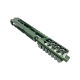 CTM FUKU-2 CNC Upper Set V2 pre AAP-01, CUTOUT (dlhý) - Army Green / strieborná