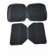 ANAREUS VELCRO Patch Organiser, Large (26x30x6 cm) - Black