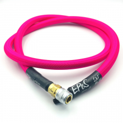 Hadice HPA 100cm s opletem - neonově růžová