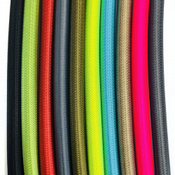 Hadice HPA Mk.II - QD samice + 1/8NPT - 100cm s opletem - neonově zelená