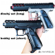 CTM FUKU-2 CNC Upper Set V2 for AAP-01, CUTOUT (Short) - Grey / Black