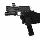 Novritsch plynová pistole SSP5 4.3" GBB - Černá