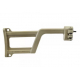 Tactical folding stock M4 Amoeba, Dark Earth