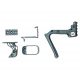 CTM Aluminum FUKU-2 Reaper Kit Rear Mount for AAP-01 - Grey