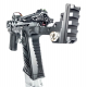 CTM hliníková zadná montáž FUKU-2 Reaper Kit pre AAP-01 - Sivá