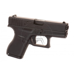 Glock 42 - kovový závěr, blowback - černý (Glock Licensed)