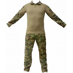 Wear-resistant reinforcement frog uniform - Black