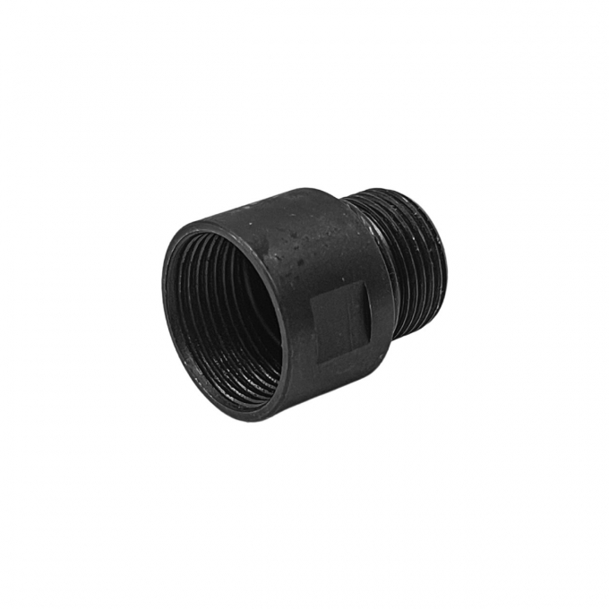 CTM adaptér tlmiča pre MK23 / SSX23 (16mm CW na 14mm CCW) - Čierna