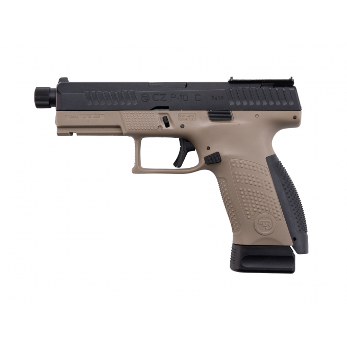 ASG CZ P-10C OR-OT CO2 Blowback, metal slide - Dual-Tone