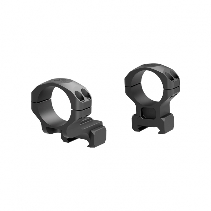 VO 30mm montážne krúžky CANTILEVER, stredné - Čierna
