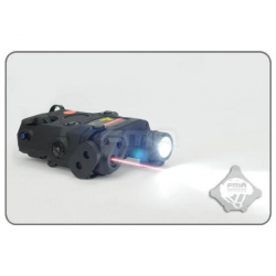 FMA AN-PEQ-15 Upgrade Version  LED White light with IR Lenses + Red laser - BK