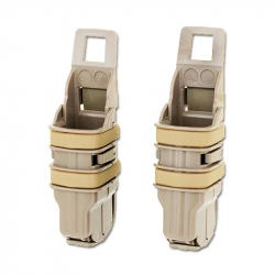 Sumka na pistolové zásobníky FastMag, 2ks, písková