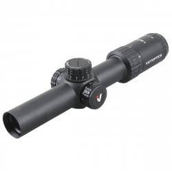 VictOptics LPVO puškohľad S6 1-6x24 SFP - Čierna