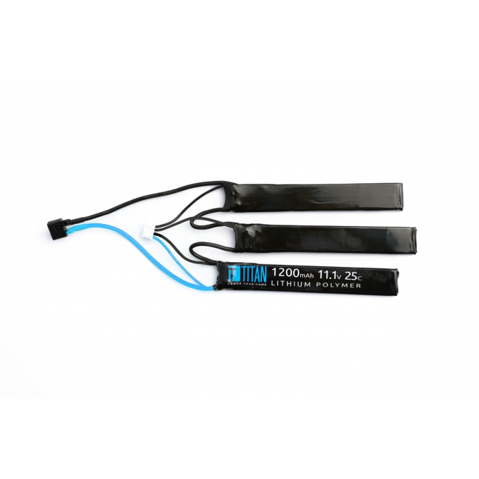 Li-Pol batéria TITAN 11,1V 1200mAh, 25C (T-Dean) - Crane (trojdielna)