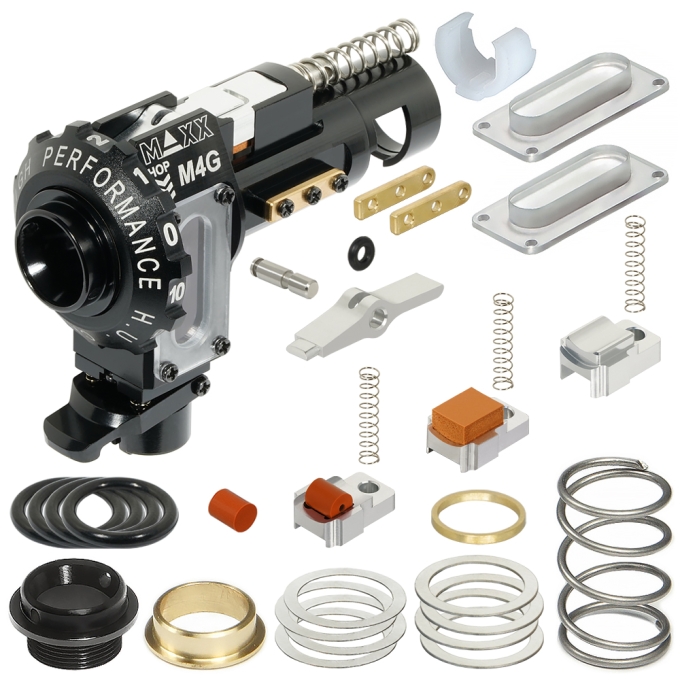 MAXX CNC hop-up komora M4G (AEG → VSR) – Černá