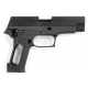 Hliníkové tělo se závěrem pro Marui P226 Navy - černé