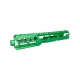 CTM FUKU-2 CNC Upper Set V2 pre AAP-01, CUTOUT (dlhý) - Zelená / strieborná