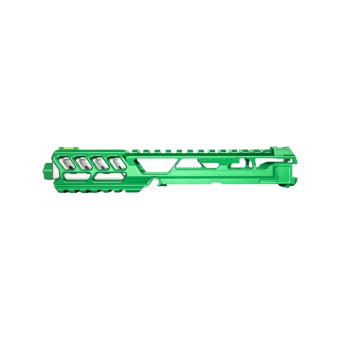 CTM FUKU-2 CNC Upper Set V2 pro AAP-01, CUTOUT (dlouhý) - Zelená / stříbrná